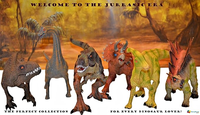 Large 6pack Dinosaurs Set