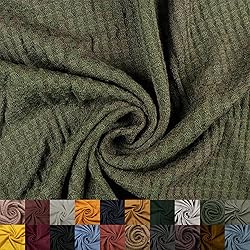 Texco Inc 59" Wide Rayon Spandex Waffle Open Knit