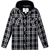 mens flannel with hood