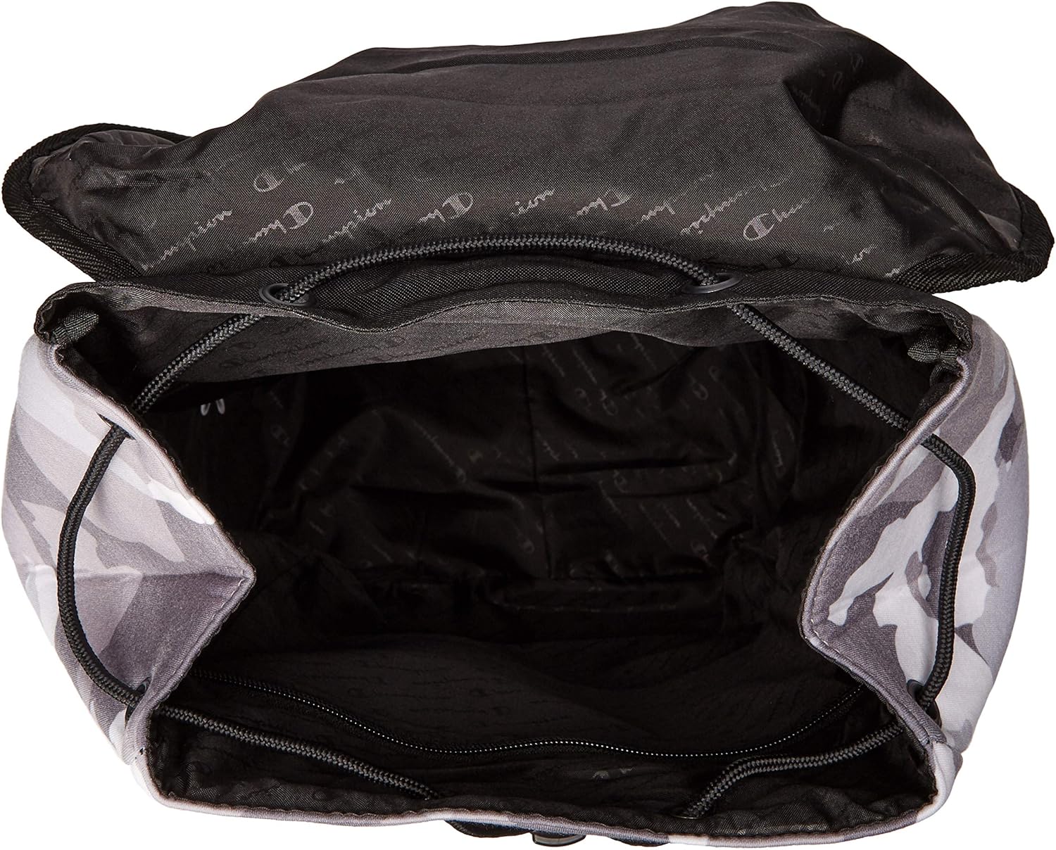 Champion Men's Top Load Backpack, Black, One Size: Clothing
