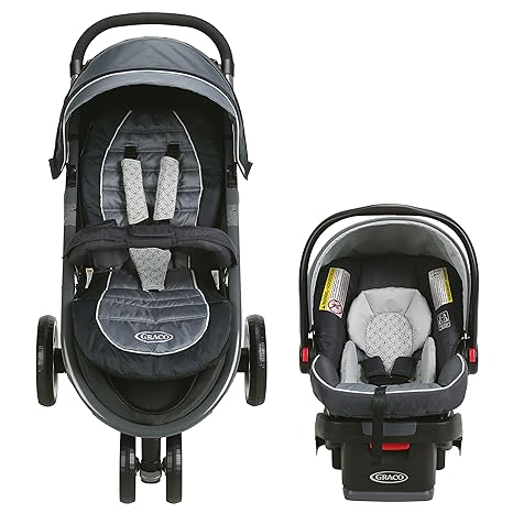 graco aire3 click travel system gotham