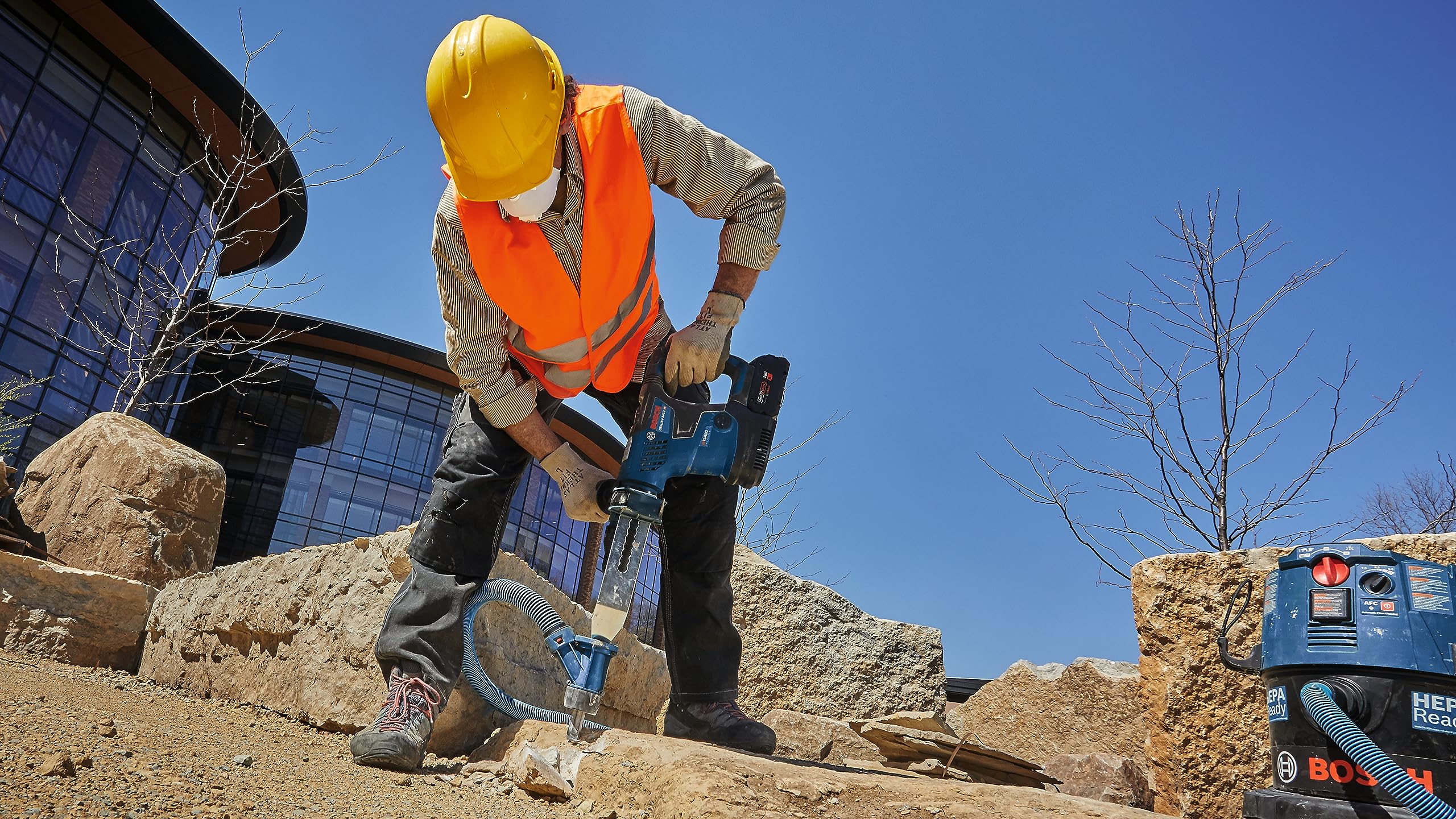 Bosch GBH18V-36CN PROFACTOR 18V Hitman Connected-Ready SDS-max® 1-9/16 In. Rotary Hammer (Bare Tool)