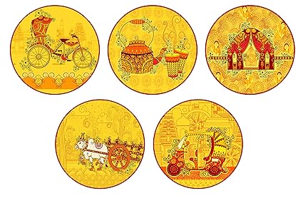 Block Décor Real Art wall hanging plates 7