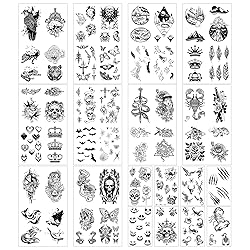 Temporary Fake Arm Tattoos Stickers Sleeves Kit