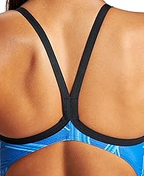 ARENA Puzzled Light Drop Back Women's One Piece
