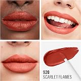 Rimmel Lasting Mega Matte Liquid Lipstick 920 Scarlet Flames 7.4ml Vegan view 6