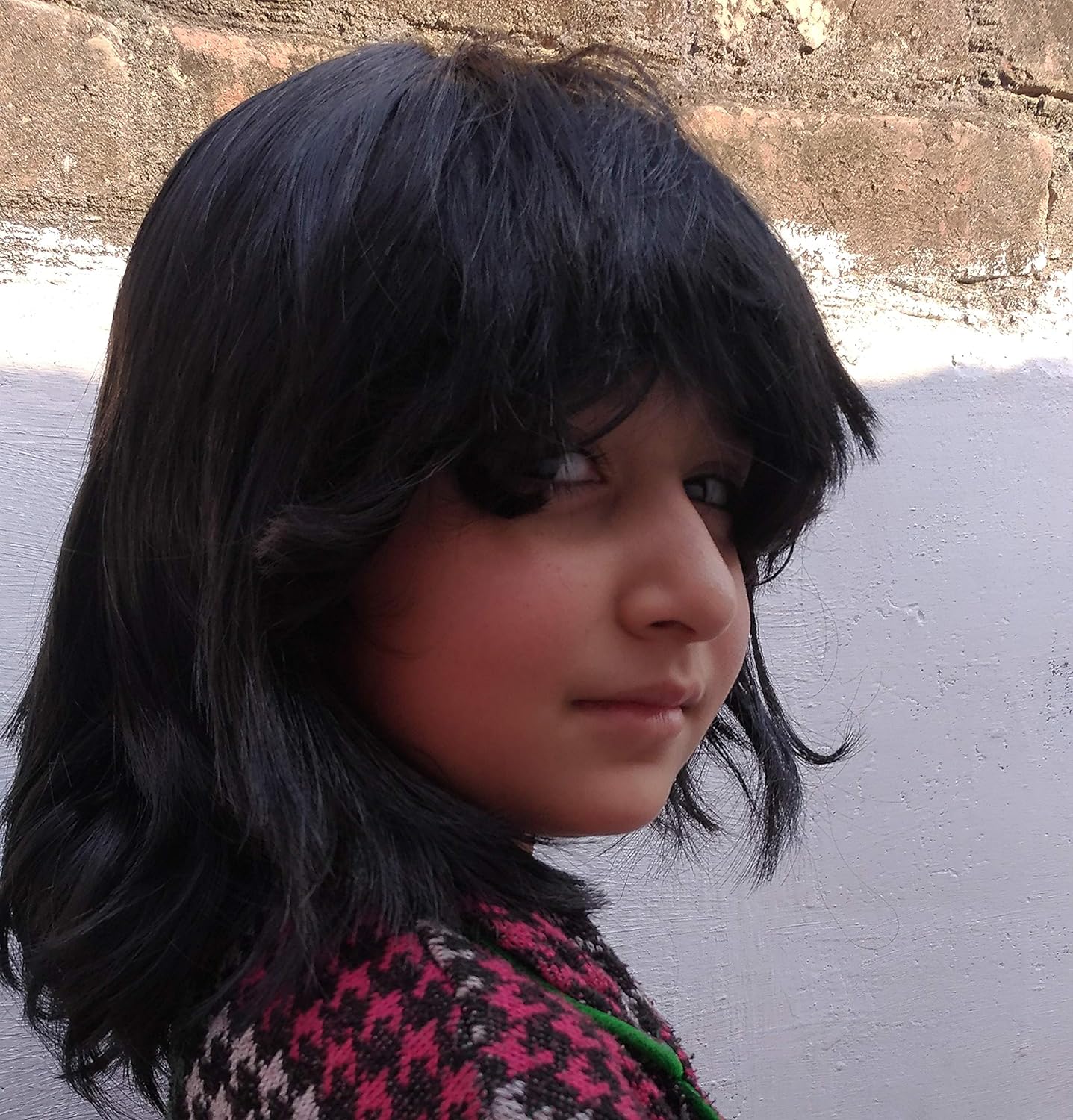 Alizz Fancy Cosplay Costume For Party Full Hair Natural Long Hair