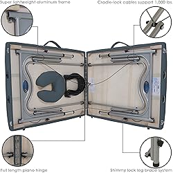 EarthLite Luna Portable Massage Table Package