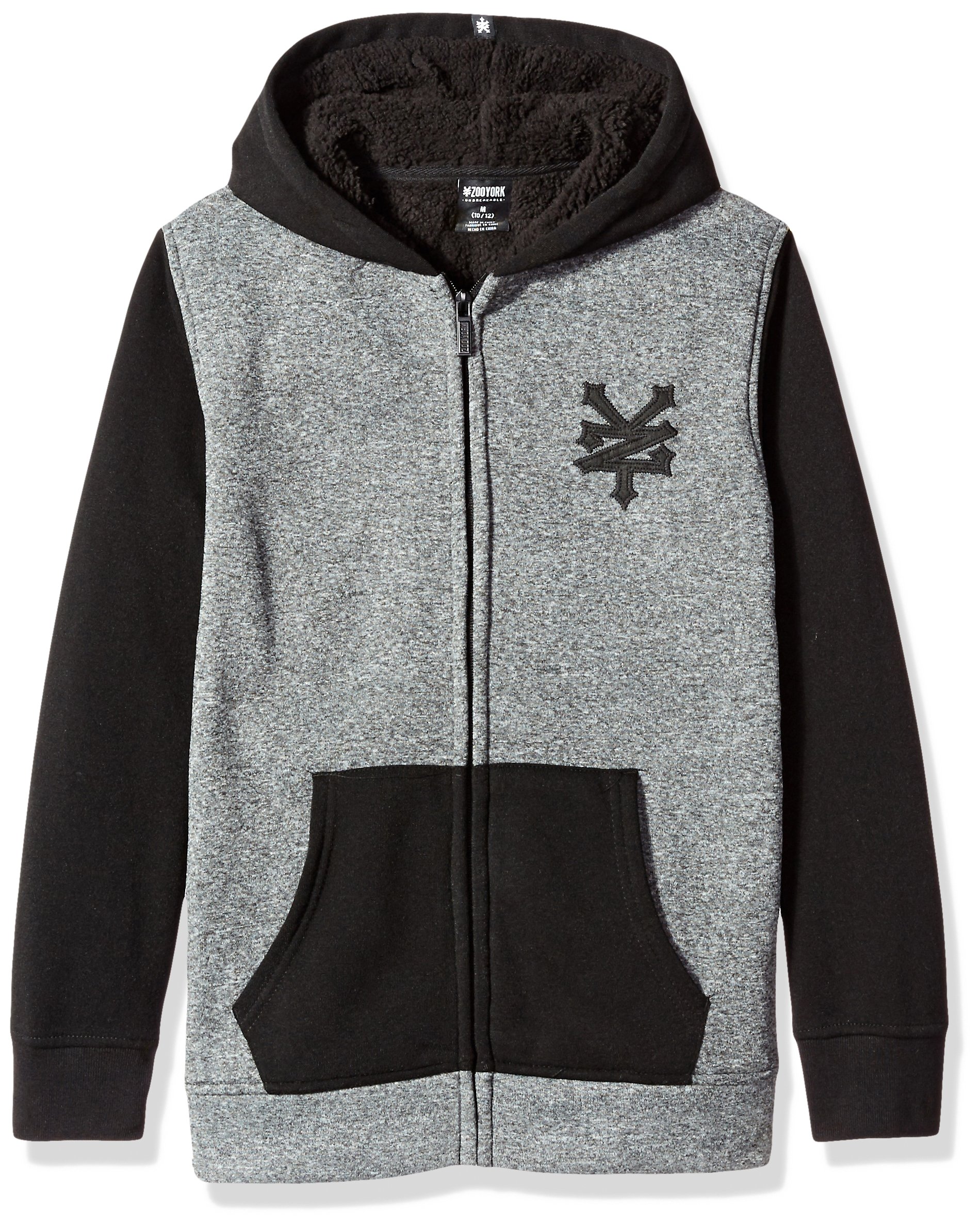 zoo york sherpa hoodie