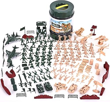 Deluxe Military Playset with Army Men 
