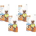 Nylabone Just for Puppies Chicken Flavored Teething Chew Ring Bone, Petite Size (4 Pack)