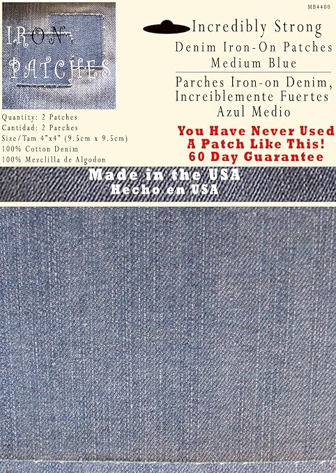 blue jean patches