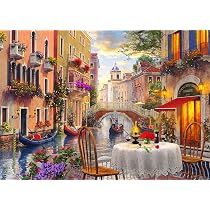 LAVIA 1000-Piece Jigsaw Puzzle For Adults & Kids - With English Pattern On Back & Full-Size Poster