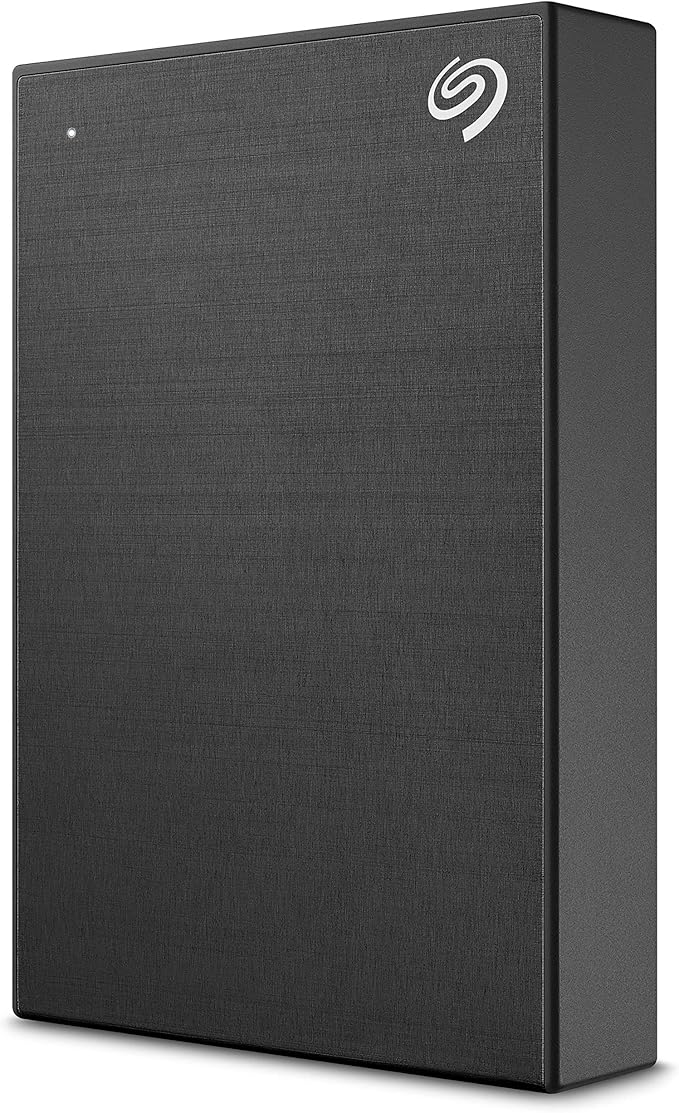Seagate Backup Plus 5TB External Hard Drive Portable HDD - Black USB 3.0 for PC Laptop and Mac, 1 year MylioCreate, 2 Months Adobe CC Photography (STHP5000400)