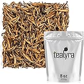 Tealyra - Imperial Golden Monkey - Yunnan Black Loose Leaf Tea - Best Chinese Black Tea - Bold Caffeine - 220g (8-ounce)