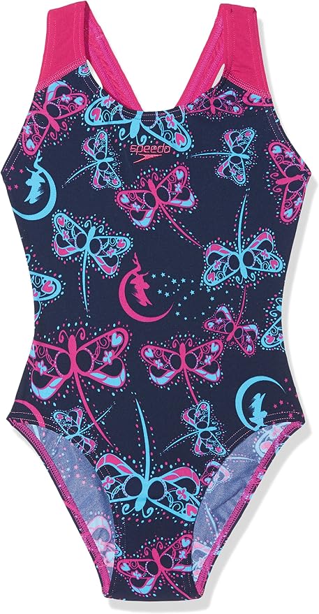 Maillot De Bain Compétition SPEEDO Fille - Taille 6/22, Vert Et Noir, Neuf Avec étiquettes