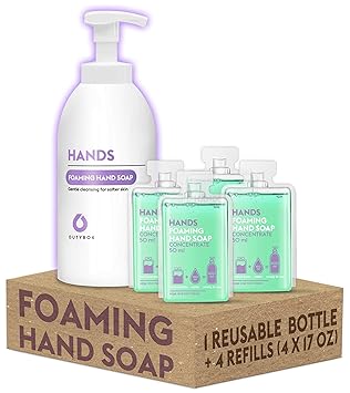 simple moisturising hand wash