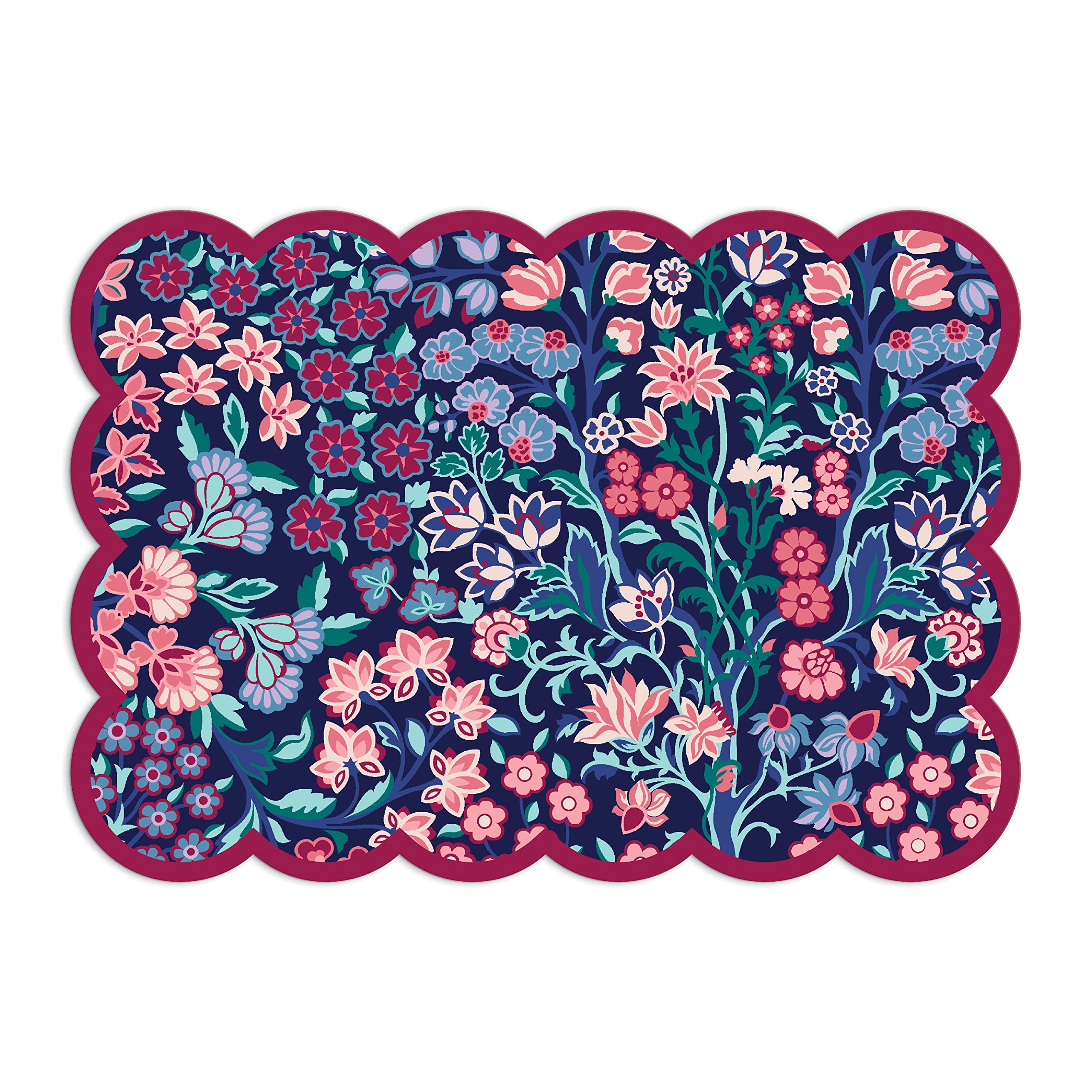 Galison Liberty Scalloped Shaped Notecard Set