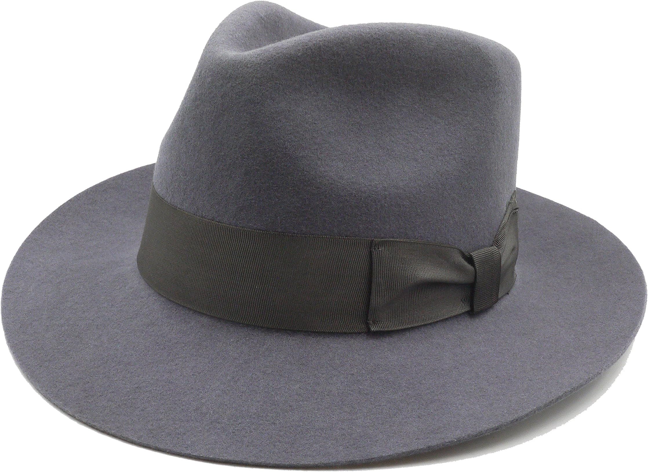 Felt Fedora Wool Hat Classic Manhattan Mens Indiana Jones Hats Gangster Stain Unisex