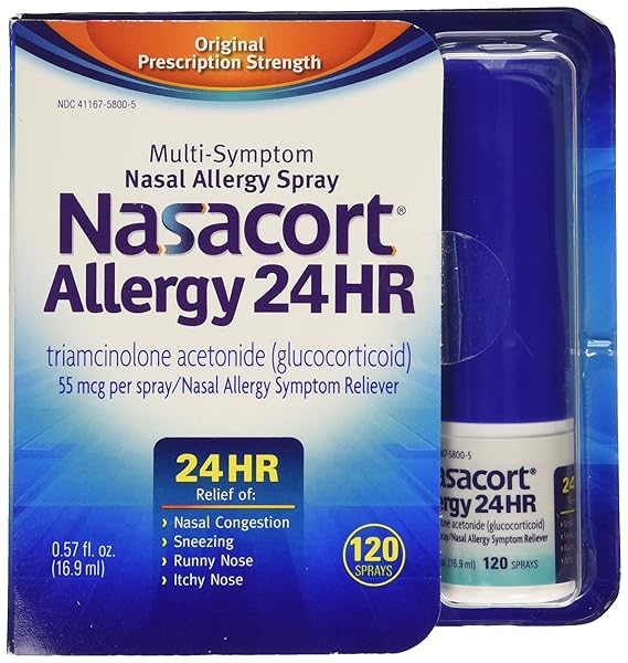 NASACORT SPRAY .57 OZ (2 PACK)