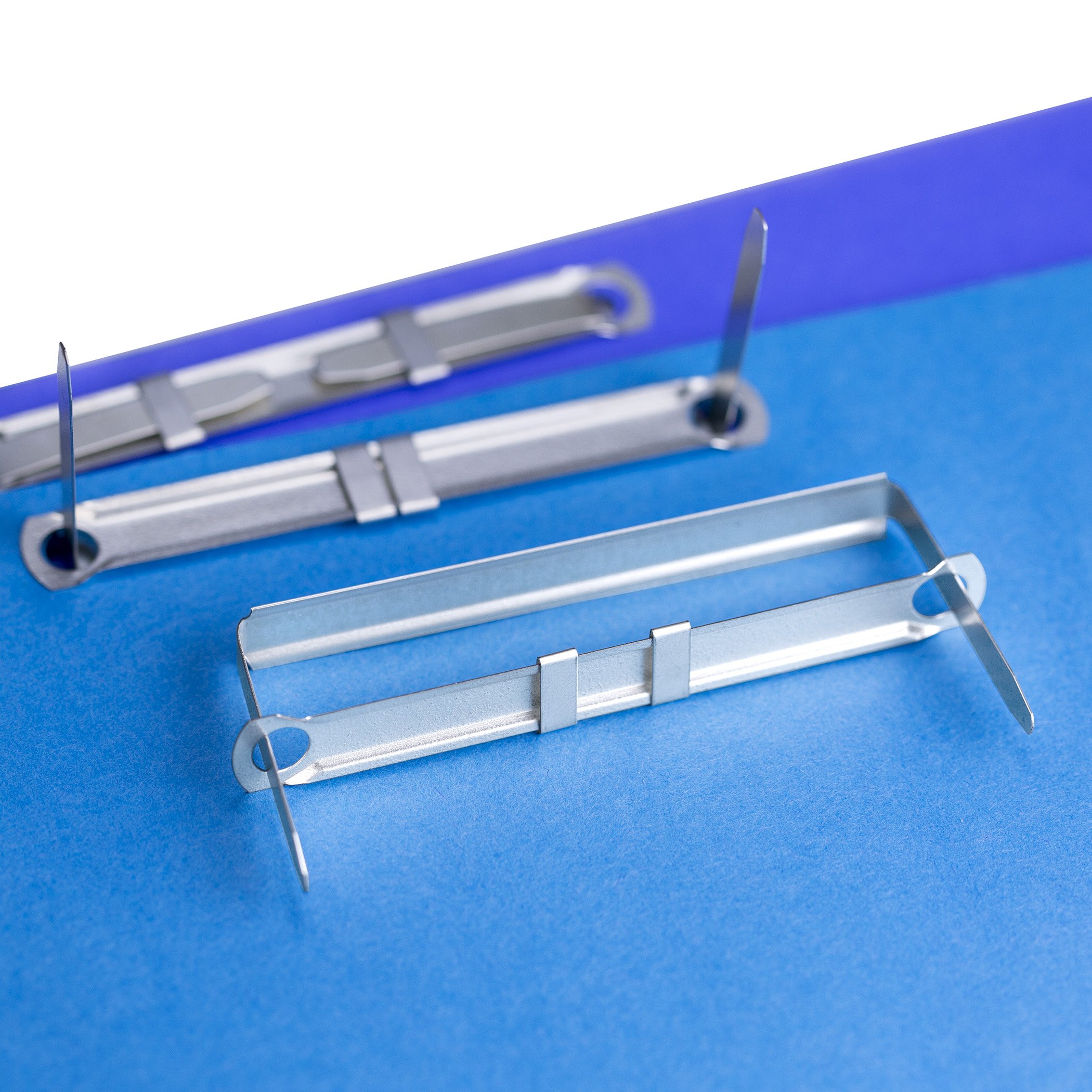 Officemate Premium Prong Fasteners, Complete Set, 1 Inch, Box of 50