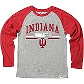 Wes and Willy NCAA Kids LS Raglan Tee
