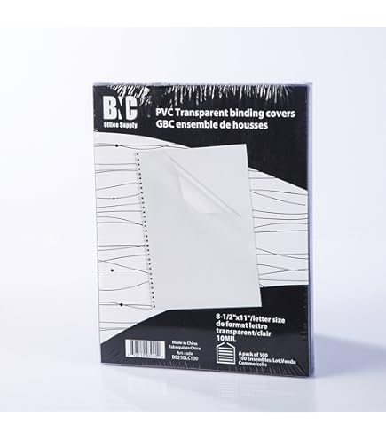 50 Pack Of Leather Textured Polycovers For Business - View #4