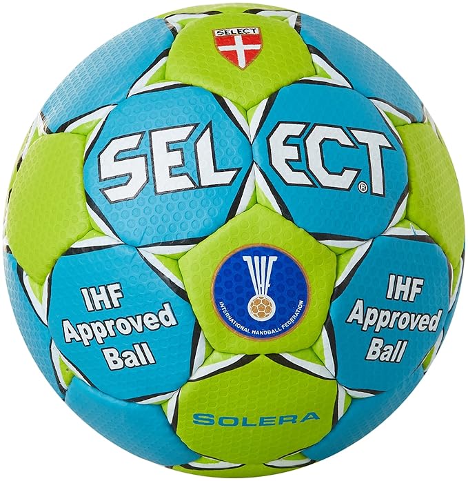 Select Solera - Pelota de balonmano, Azul/Verde, 3: Amazon.es ...