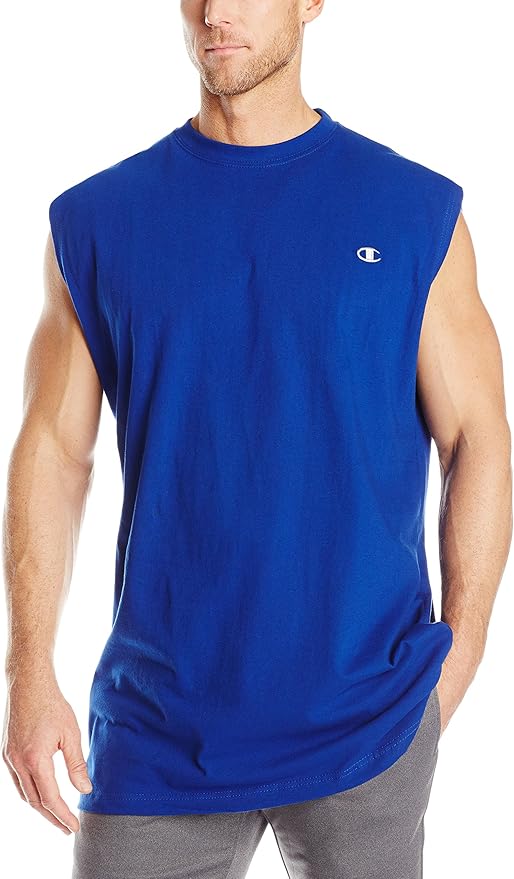 Champion Men's BigTall Jersey Muscle TShirt Amazon.co.uk Clothing