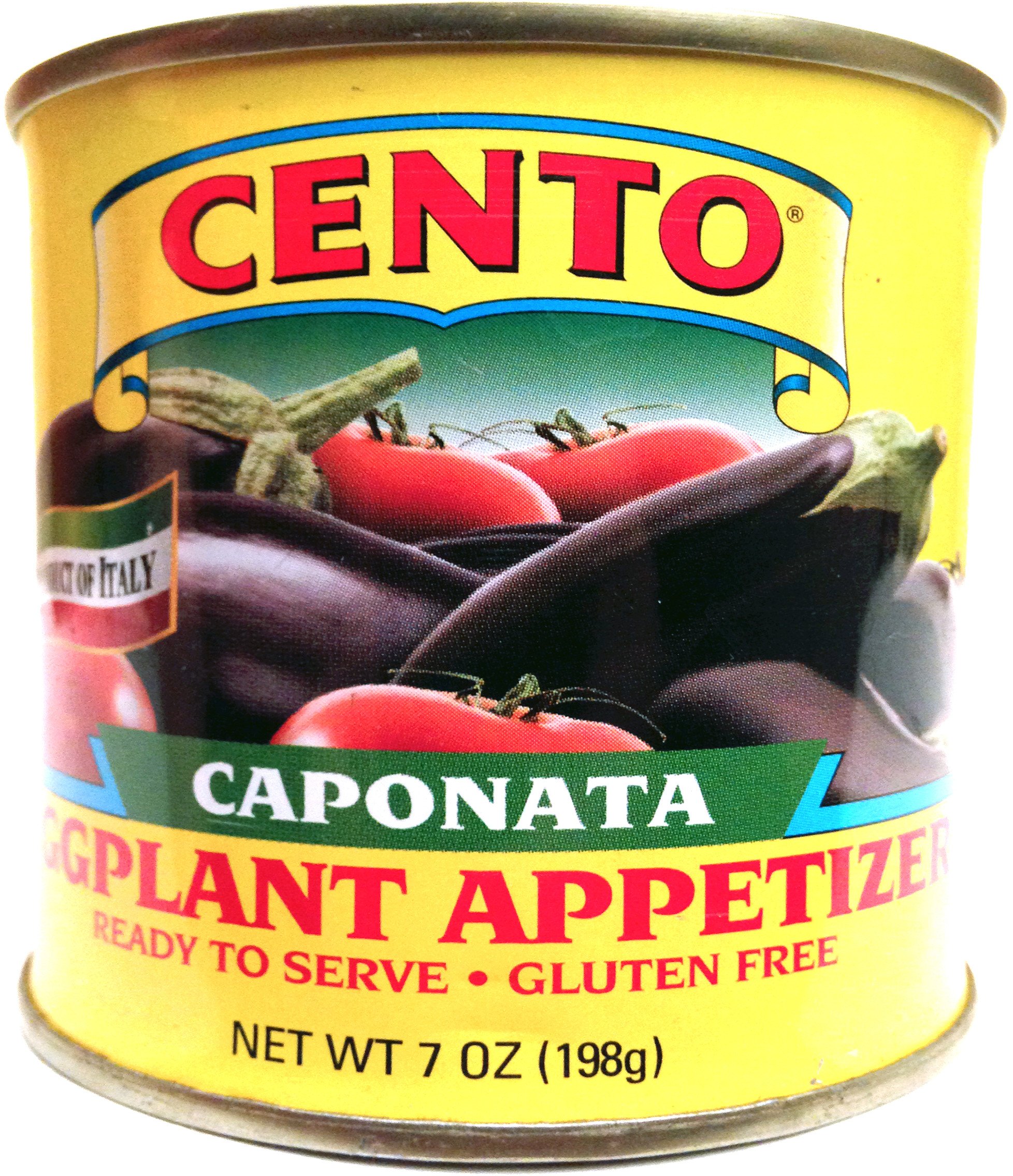 Cento Caponata Eggplant Appetizer, 7.0 Oz. Cans (Pack of