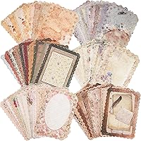 Vintage Victorian Scrapbook Paper - Pink Floral Design: 20