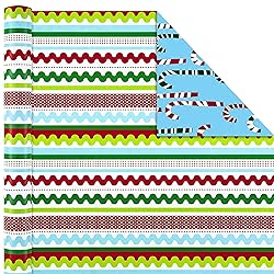 Hallmark Reversible Christmas Wrapping Paper Set