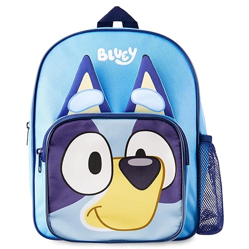 Bluey Mini Backpack for Kids Toddlers 11×9” with Adjustable Straps