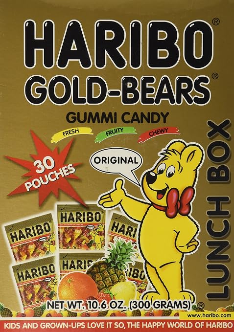 Haribo Gold-bears lunchbx 4oz (042238301740)