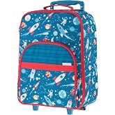 Stephen Joseph Kids' Rolling Carry-On Luggage, Space