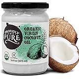 Proudly Pure Virgin & Unrefined Cold-Pressed Coconut Oil | Natural And USDA Organic Farm Produce | For Skin And Hair, For Coo