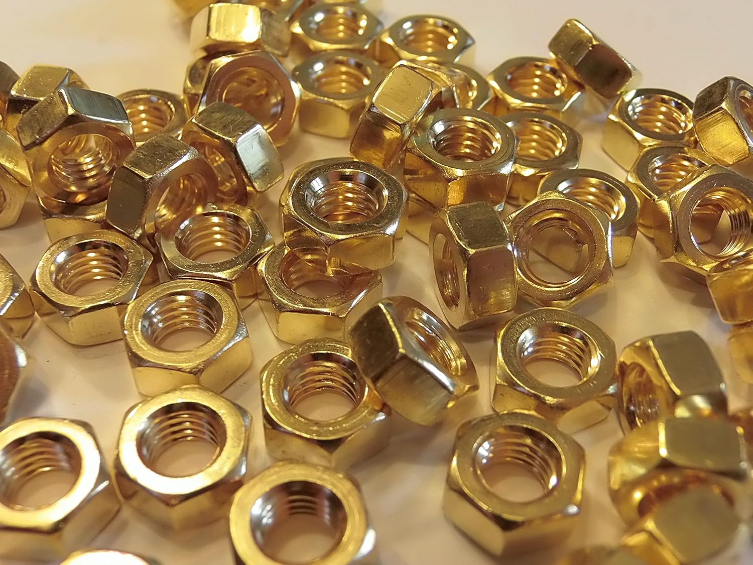 M8 BRASS FULL NUTS SOLID BRASS (8mm NUTS 12PACK) Amazon.co.uk Car