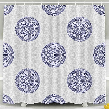 Amazon Com Roolays Fabric Shower Curtain Ethnic Pattern