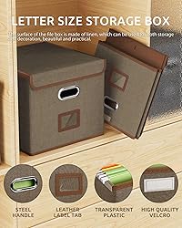 Oterri File Organizer Box,File Box,Small File