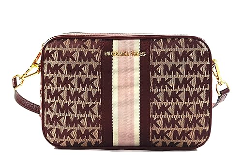 burgundy mk purse
