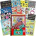 Fashion Angels 1,000+ Game On Sticker Book, Includes Fun & Colorful Craft Gaming Stickers, Ideal for Accessorizing Kids & Teens Notebooks, Journals & More