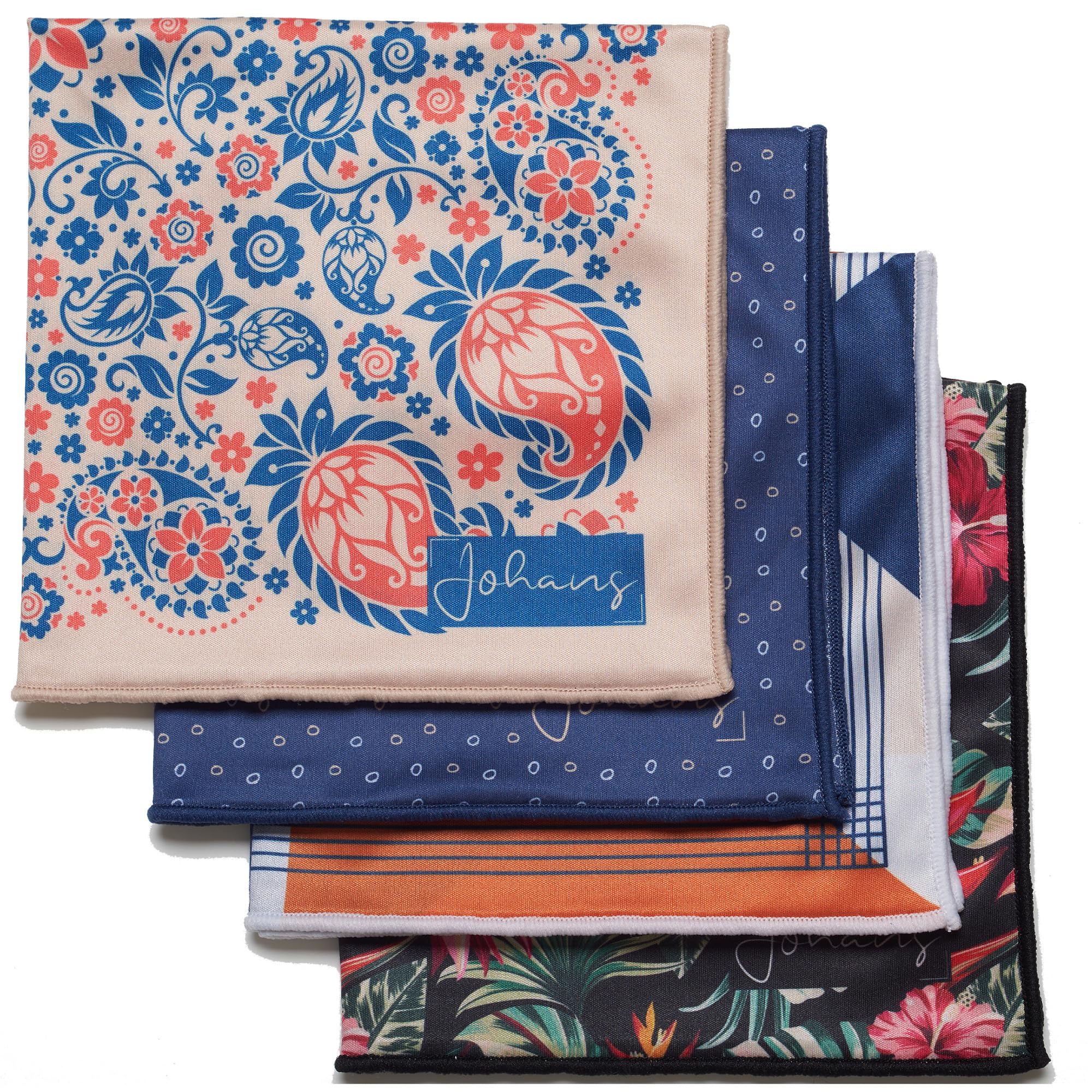 Johans® XXL Microfibre Cloth for Cleaning Smartphone, Tablet, Glasses, Display, Camera, Display Cloth, Glasses Cleaning Cloth, Cleaning Cloth, Optical Quality in 30 x 30 cm (Pack of 4)