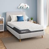 FATHOM Firm Twin Mattress 6 Inch Memory Foam Mattress Twin Size Bed in a Box for Back Pain Relief and Cool Sleep with Gel Foam and Removeable Fiberglass Free Cover, CertiPUR-US Certified