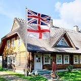 Thanaddo 20 ft Aluminum Sectional Flag Pole Kit with 2 Flags, Gold Ball view 6