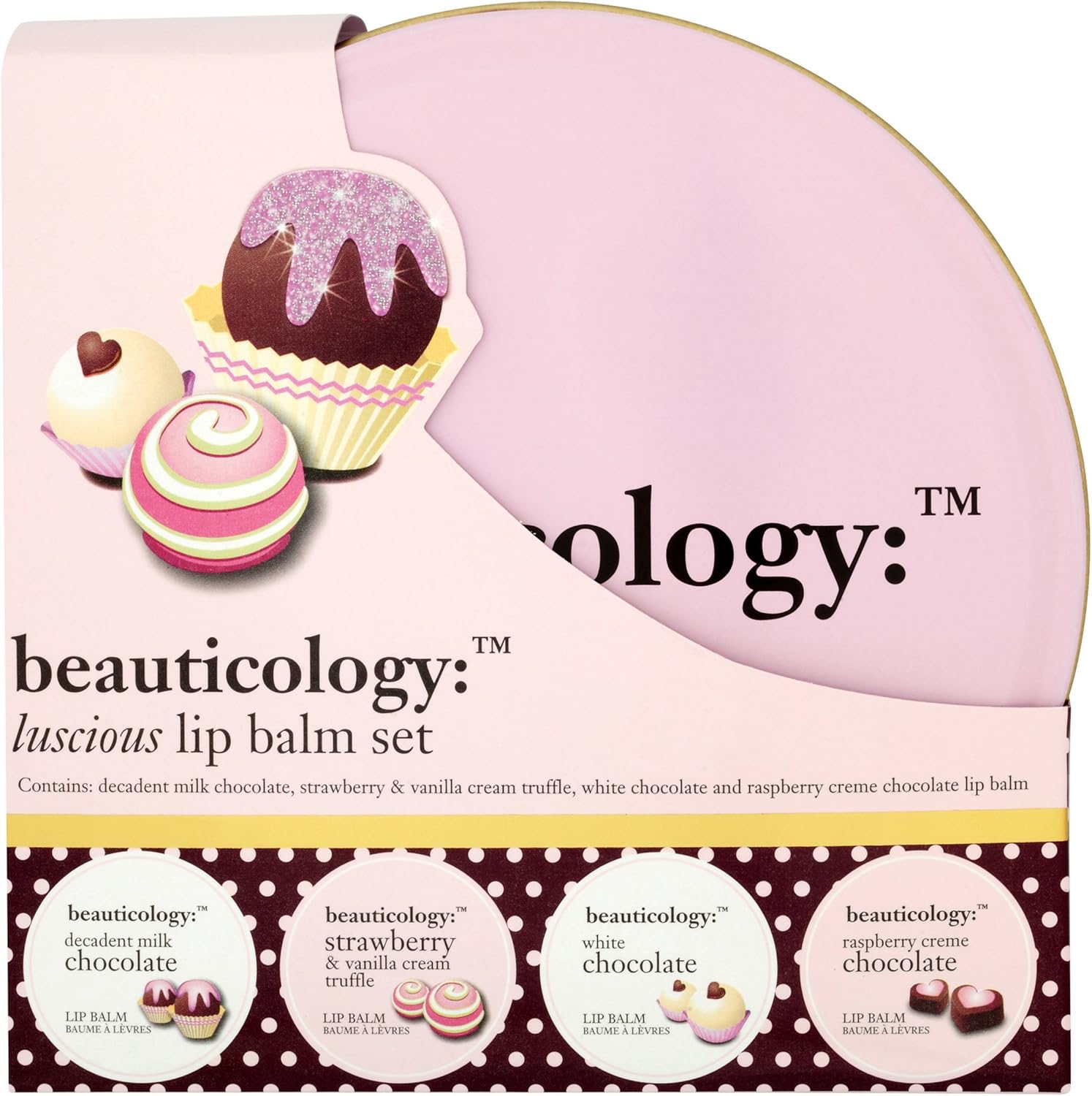 Baylis & Harding Beauticology Chocolate Lip Balm Tin Set