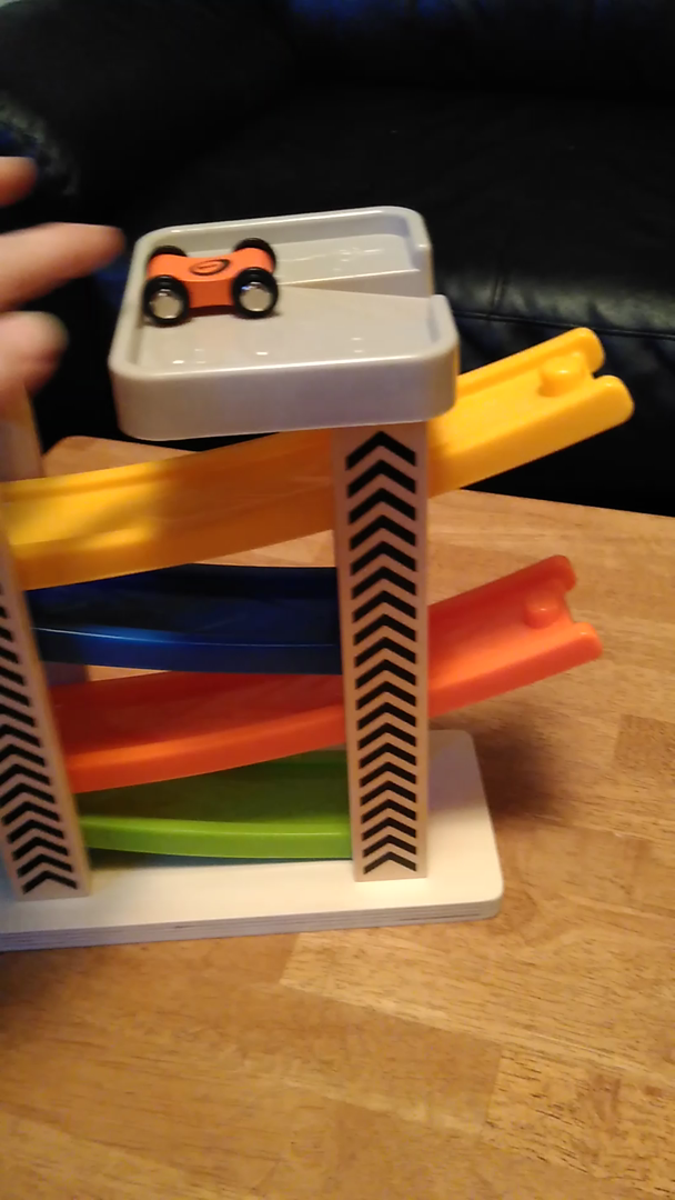 Customer reviews TOWO Wooden Car Ramp Toy Zig Zag Car
