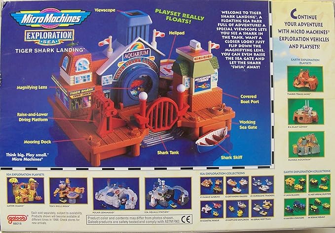 micro boat playset