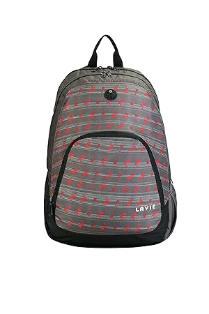 Lavie Prime 6 Grey Casual Backpack (B00120001036)