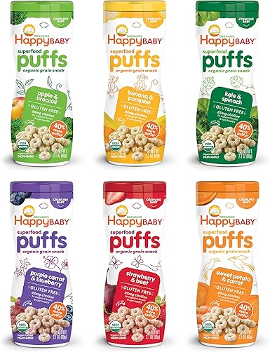 healthy options baby puffs