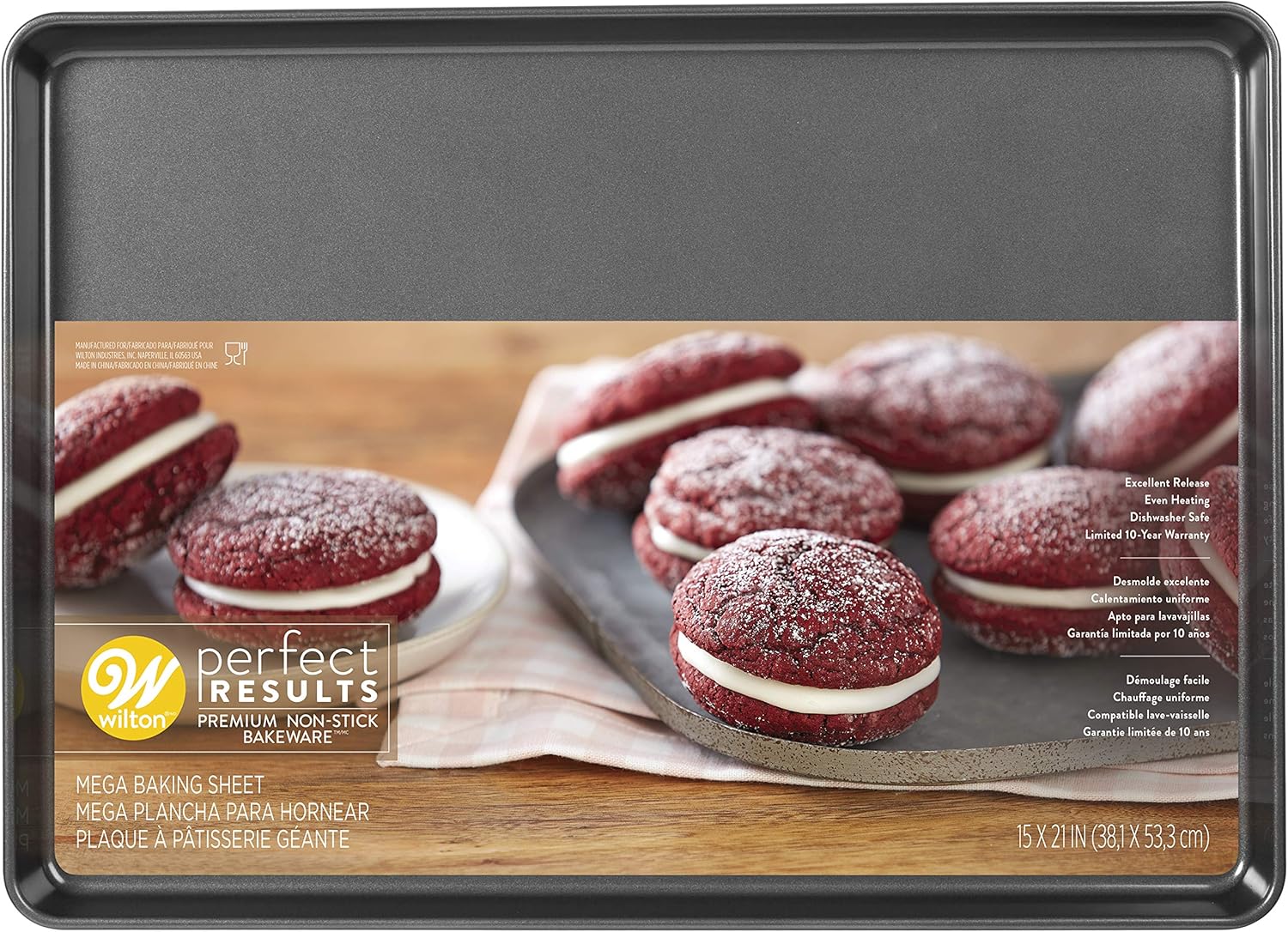 Wilton Perfect Results Premium Non-Stick 21 x 15-Inch Mega Baking Pan: Kitchen & Dining